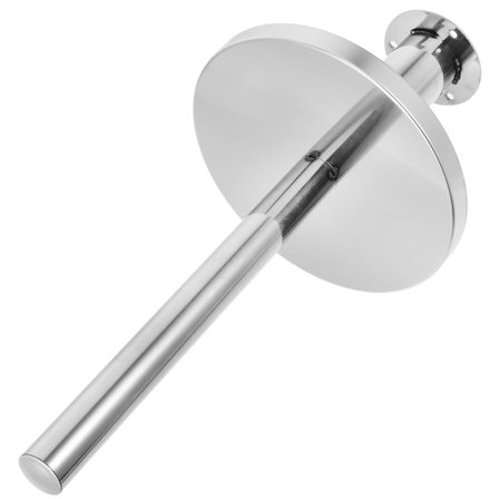 MUSEYA Grocery Bags Standing Holder Efficient Bag Management Silver 1Pcs