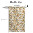 thumbnail image 7 of Wukai Hippie Bee Honeycomb Print Garden Flag 12.5x18 Inch Double Sided Sun-resistant Rain-resistant, Wrinkle-resistant Colorfast(Only Flag), 7 of 7