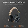 thumbnail image 3 of Auriculares Bluetooth DOQAUS para colocar sobre la oreja, 90 horas de reproducción, 3 of 7