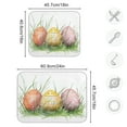 thumbnail image 4 of Easter Eggs Dish Drying Mat Kitchen Mats Microfiber Counter Absorbent Dish Pad Drainer Rack, 4 of 8