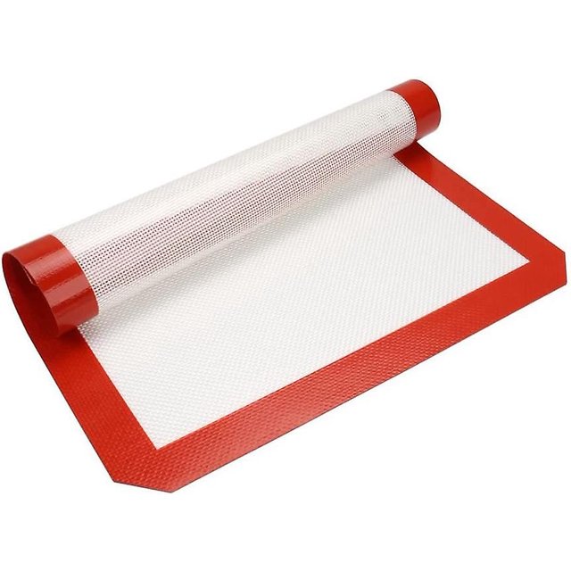 Estera de silicona para hornear, antiadherente, sin Bpa, estera para hornear galletas, pizza, pan