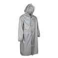 thumbnail image 4 of Chubasquero impermeable shamjiam con capucha gris M, 4 of 8