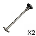 thumbnail image 1 of Comedero para lechones,Varilla de metal para comedero para lechones Bandeja de comida,Ranura para ganado Lechón Cerda Leche Forraje Tazón de alimentación,Abrevaderos Comederos Dispensador de, 1 of 8