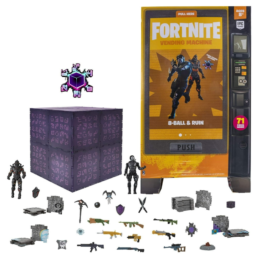 Fortnite Large Vending Machine, 2 Figure Pack, Featuring Ruin and 8 ... - 7b5D07D5 40D4 4164 AcDb 05a592405c0b.f86D82aa0fc668699D97566aabf30482