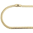 thumbnail image 3 of 10K Yellow Gold High Polish 5mm Monaco / Cuban Link Chain Statement Necklace 20", 3 of 7