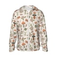 thumbnail image 1 of Disketp Forest Mushrooms Insects for Men's Sun Protection Hoodie Performance Long Sleeve Fishing Outdoor Lightweight-Medium, 1 of 7