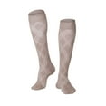 thumbnail image 1 of Touch Men's Compression Socks, Knee High, 15-20 mmHg, Tan, Large, 1 of 3