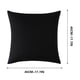 thumbnail image 3 of Funda impermeable para almohadas exteriores 45x45 cm - Protector de cojín moderno de color sólido para muebles de jardín, piscina, jardín, 3 of 5