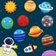 thumbnail image 2 of 11 Uds. Kit De Manualidades De Costura Espacial Para Niños, Kit De Manualidades Con Sistema De Costura Espacial Diy, Tema Del Planeta Para Niñas Y Niños, Juego De Costura Educativo Para Principiantes Muyoka Hogar, 2 of 7