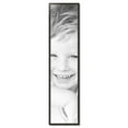 thumbnail image 2 of ArtToFrames 13" x 55" Black Square with Gold Beads Picture Frame, 13x55 inch Black Wood Poster Frame (WOM-5021), 2 of 7