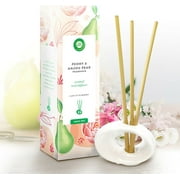 Angle View: Airwick Premium Crafted Reed Diffuser Peony & Anjou Pear 1 ea