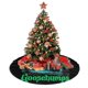 thumbnail image 4 of Falda para árbol de Navidad Slappy Goosebumps, suave y divertida, decoración navideña navideña de granja de 30", 4 of 4