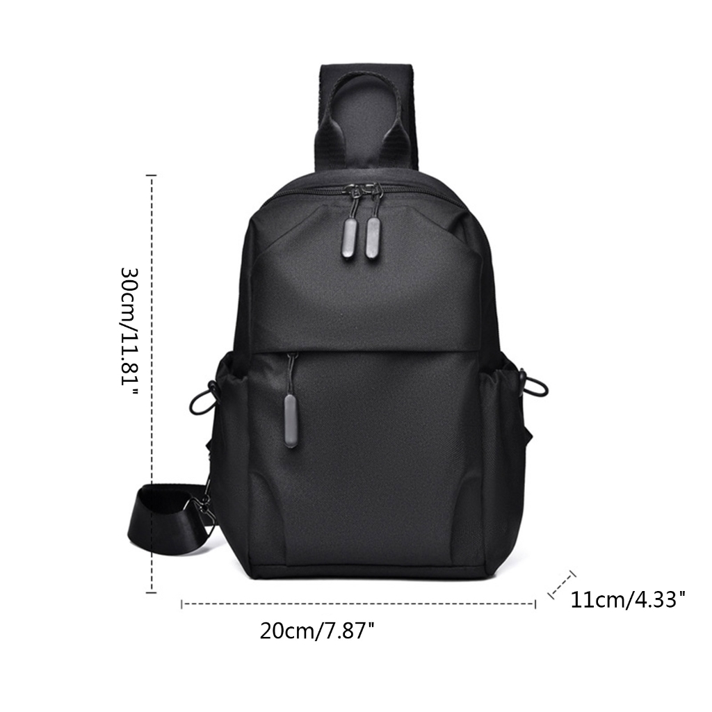 Osdhezcn Sling Bag for Men and Women Fashion Crossbody Bag Lightweight Chest Bag Pack Casual Shoulder Bag Sport Messenger Bag