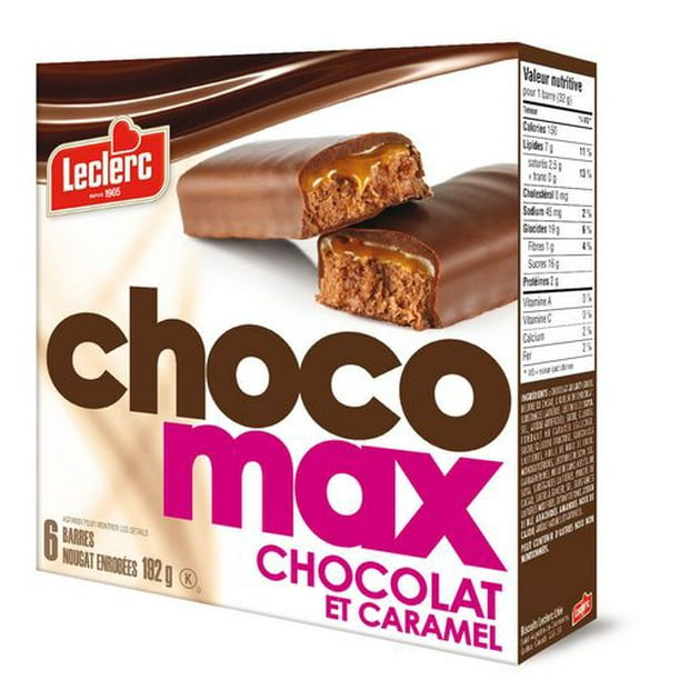 Chocomax Barres de Chocolat au caramel