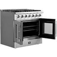 thumbnail image 4 of Forno Gaglian 36 Inch 5.36 cu ft Gas Range, 4 of 8