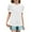 White, variant on Jalioing Girls Ruffle Short Sleeve Shirts Loose Crew Neck Summer Casual Tunic Blouses Kids Cute Tops 4-14 Years
