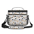 thumbnail image 2 of Chubby Cat White Pattern Insulated Lunch Box for Women Men, Medium Leakproof Cooler Bag with Adjustable Strap, 10"x6.7"x8", 2 of 6