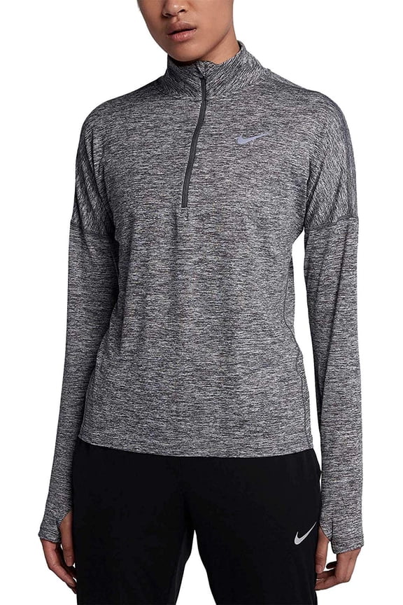 Women's Dry Element Running Top-Carbon Heather