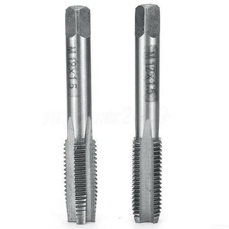 

1 Pair Right Hand Machine Straight Fluted Fine Thread Metric Connector Hand Tap