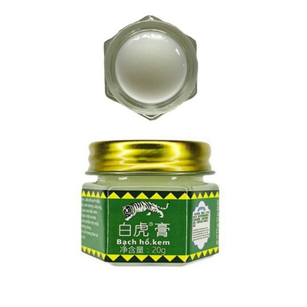 Pomada de tigre 100% Original, analgésico de Tailandia para aliviar la fuerza de las picaduras de insectos, dolor muscular, artritis, dolor articular y corporal, 1 unidad