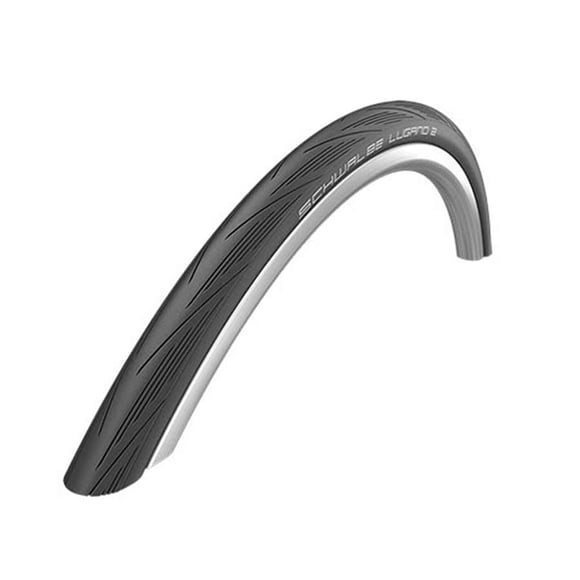 Schwalbe , Lugano II, Pneu, 700x28C, Pliable, Clincher, Silice, K-Guard, 50TPI, Noir