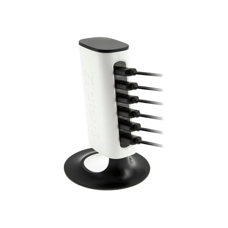 Atomi Charge Tower Pro - Power adapter - 7.1 A - 6 output connectors (USB)