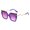 C04 Purple, variant on New square metal snake-shaped temple large-frame cross-border color-blocked sunglasses