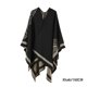 thumbnail image 3 of Sonducket Poncho grueso de invierno, capa portátil para mantener el calor, chal cálido, accesorio de vestir para viajes de trabajo diarios Abrigos y chamarras Caqui, 3 of 6