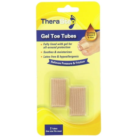 - Silipos Therasteps Gel Toe Tubes, 2 Count