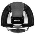 thumbnail image 2 of Uvex Suxxeed Blaze Adjustable and Ventilated Equestrian Helmet for Adults, Black Shine, S-M, 2 of 6
