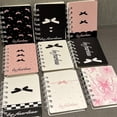 thumbnail image 2 of 4Pcs Sweet Bow Coil Notebook Butterfly A7 Coil Planner Portable Mini Notepad for Kids Girl Birthday Party Gift Back To School Gift, 2 of 4