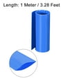 thumbnail image 3 of Unique Bargains PVC Heat Shrink Tubes 180mm Flat Width Wrap for Dual Layer 18650 1 Meter Blue, 3 of 4