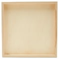 thumbnail image 2 of Wood Canvas Panel Cradled 12 x 12 inch, Pack of 24 Blank Framed Wood Signs for Painting, Shadow Box, & Tray Crafts, by Woodpeckers, 2 of 5