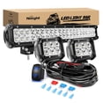 thumbnail image 1 of Barra de luces LED Nilight, 20 cm, 126 W, Spot Flood Combo + 2 cápsulas, 1 of 9