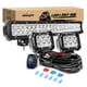 thumbnail image 1 of Barra de luces LED Nilight, 20 cm, 126 W, Spot Flood Combo + 2 cápsulas, 1 of 9
