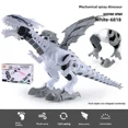 thumbnail image 1 of Wholesale Large-Size White Mechanical Dinosaur Toy with Spray & Effects - Remote Control Electric Movable Model, Realistic Simulation Design, Durable Plastic, Intelligent Gift for All Ages,, 1 of 6