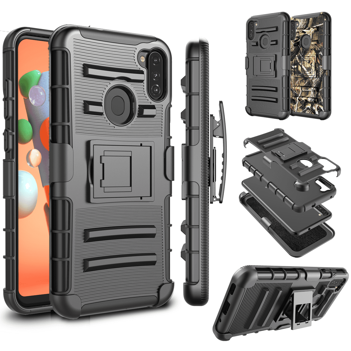 Galaxy A11 Case, Samsung Galaxy A11(6.4 inch) 2020 Holster Clip