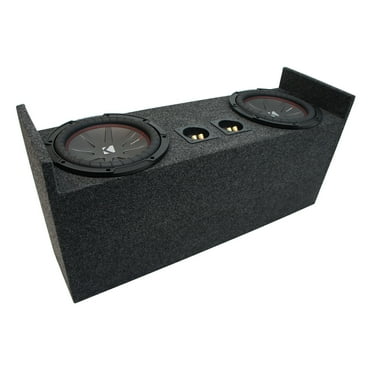 87-06 Jeep Wrangler YJ TJ Kicker CompR CWR10 Dual 10 Custom Sub Box Final 2 Ohm