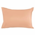 thumbnail image 2 of Peach Fuzz Throw Pillow Covers, Modern Pure Peach Fuzz Soft Breathable Pillow Cases with Invisible Zipper for Sleeping, Queen Size Pillowcases for Couch Bed Sofa Chair 20x30 Inches, 2 of 6