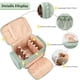 thumbnail image 2 of Bolsa organizadora de bolsas de maquillaje Bagmoly, tamaño grande, de nailon verde, de viaje, 2 of 8