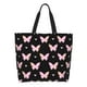 thumbnail image 1 of Balery Gradient Butterfly Bolsa Tote Estilo Estético con Cremalleras, Bolsa de Hombro, Bolsa de Compras Grande y Plegable, 1 of 8