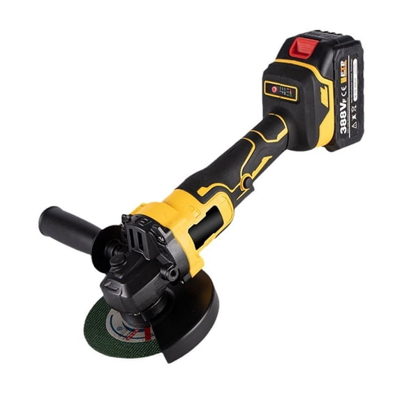 JZROCKER Portable Cordless Angled Grinder Brushless Motor 10000RPM Rechargeable Tool for Multifunctional Grinding Cutting Machine