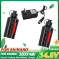 thumbnail image 1 of 3500mAh para Dai-wa Carrete de Pesca Eléctrico 2xbattery+cargador Tanacom 1000 LB 200J, 1 of 10
