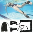 thumbnail image 4 of Swim Training Leash, Swim Ankle Strap Stationary,Swimming Training Belt,Powerful Aquatic Resistance Belt Ideal for Swimming Enthusiasts, 4 of 12