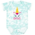 thumbnail image 3 of Inktastic 1st Birthday Unicorn Girls Baby Bodysuit, 3 of 5