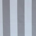 thumbnail image 4 of Outdoor Decor Coastal Stripe Grommet Curtain Panel Window Dressing 50 x 108 in Alloy Grey, 4 of 4