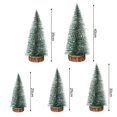 thumbnail image 5 of sunsanly Mini Christmas Tree Artificial Snow-Flocked Xmas Tree with Pine Needle Festive Home Office Decoration for Christmas Tabletop Display, 5 of 8
