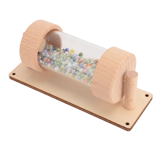 Instrumento Musical de Lluvia, Desarrollo Sensorial de Madera de Madera Juguete Coordinación de Ojo A Mano de Motores Finos para el Hogar