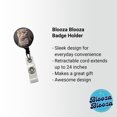 thumbnail image 2 of I Love My Scottish Fold Cat Heart Retractable Reel ID Badge Key Card Name Tag Holder with Clip, 2 of 7