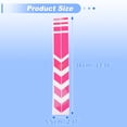 thumbnail image 2 of Unique Bargains Front Fender Arrow Sticker Decoration Motorcycle Warning Reflective Tape Waterproof Pet Reflective Material Material Pink 1 Pcs 34 cm x 5.5 cm, 2 of 5